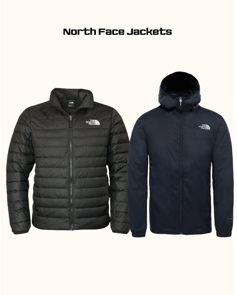 North face jackets -35 pieces