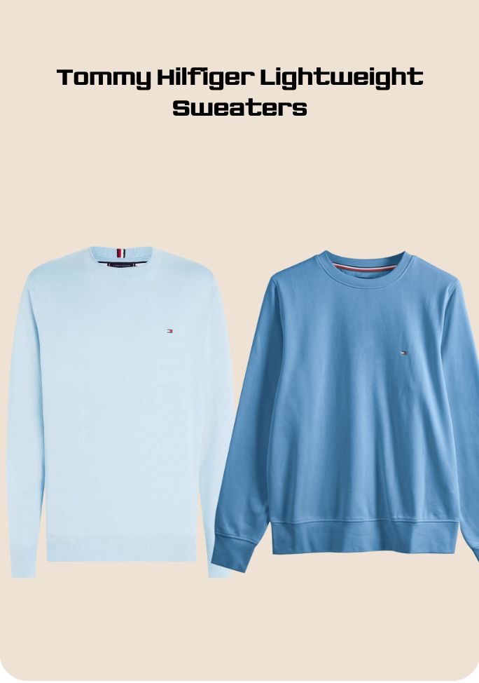 Tommy hilfiger lightweight sweaters