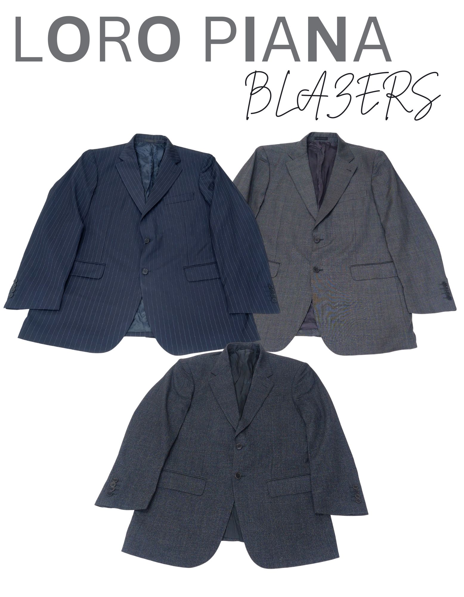 Loro Piana Blazers