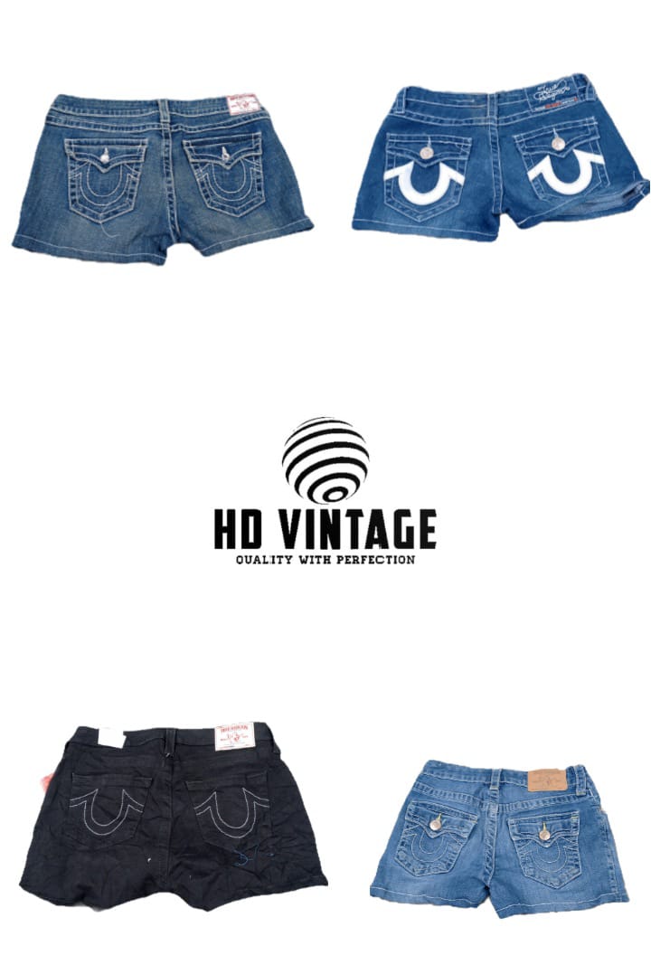 Shorts True Religion HD650 Ladies Y2K - 20 pcs