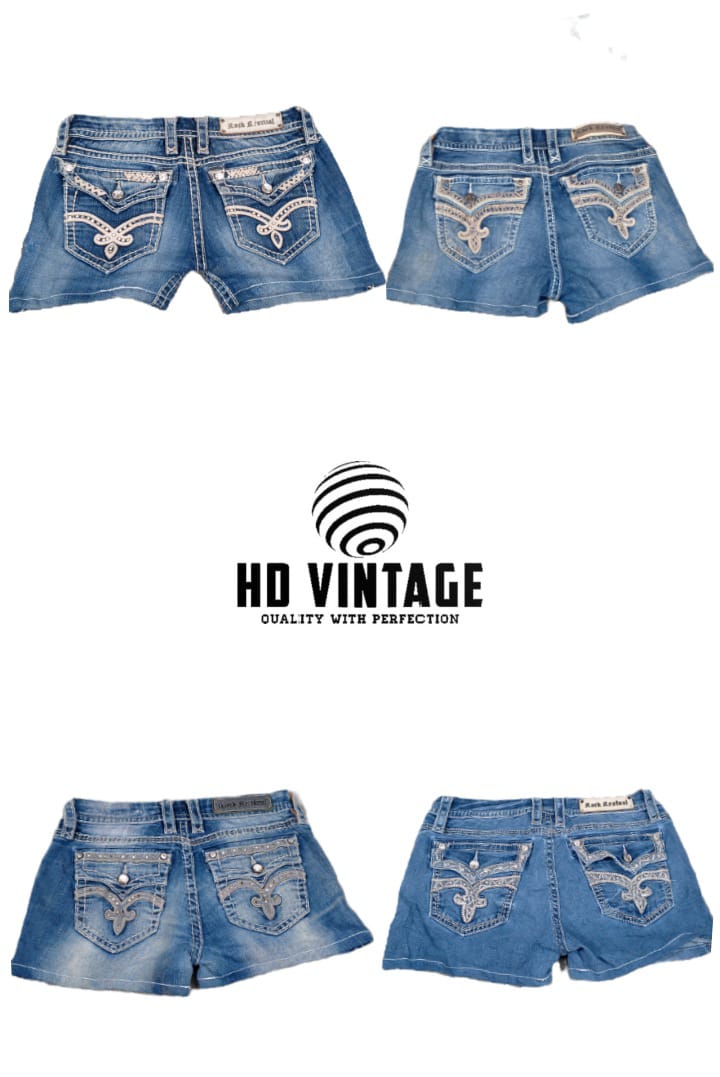 Shorts HD651 Ladies Y2K Rock Revival - 15 pcs