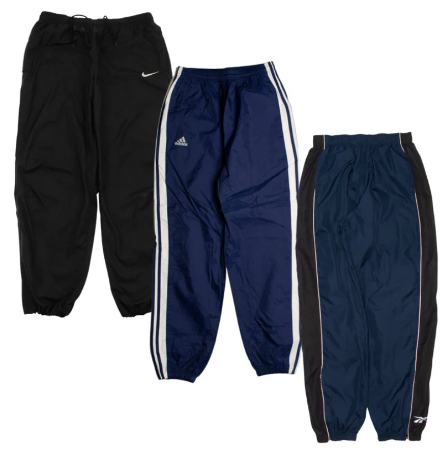 NYLON BRAND TRACK PANTS