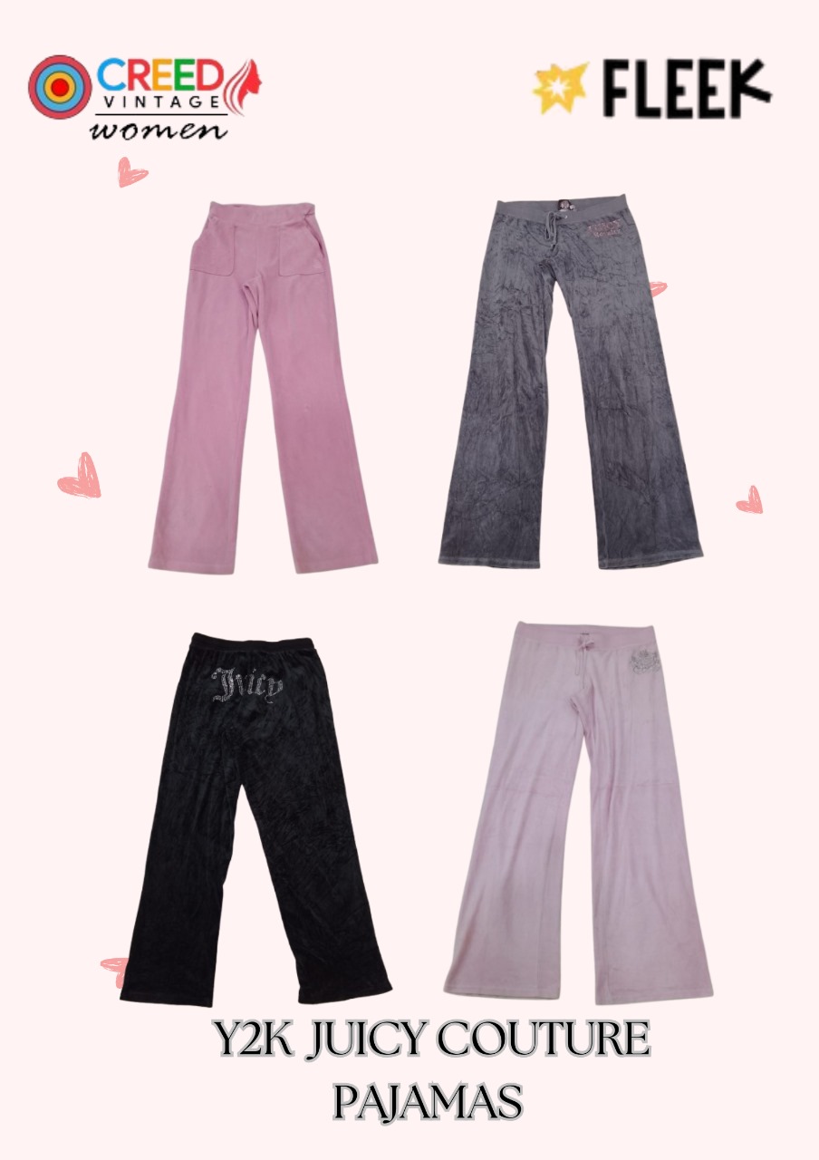 CR3432 Y2K Juicy Couture Trousers - 15 Pcs