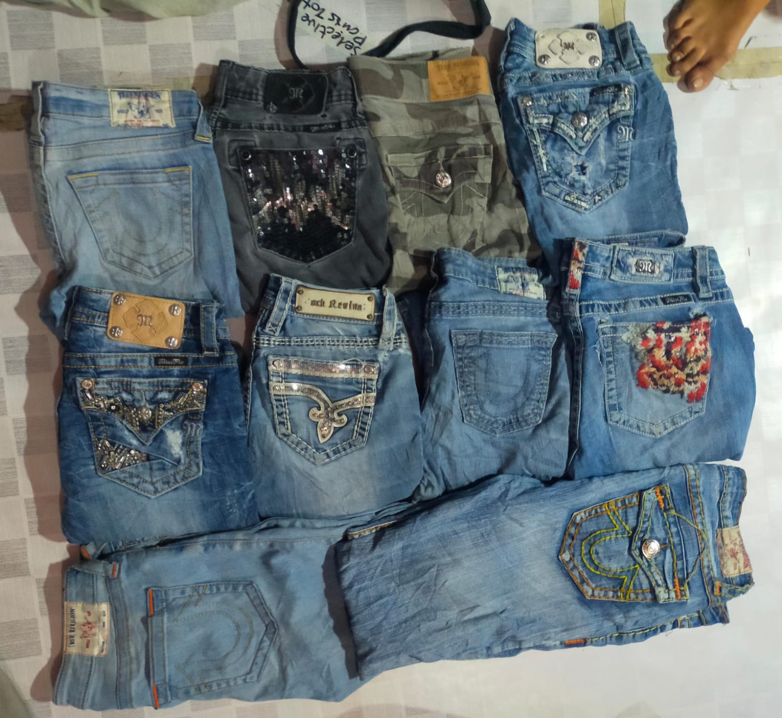 ID 288 MISS ME ROCK REVIVAL AND TRUE RELIGION TOTAL  10 PIECES