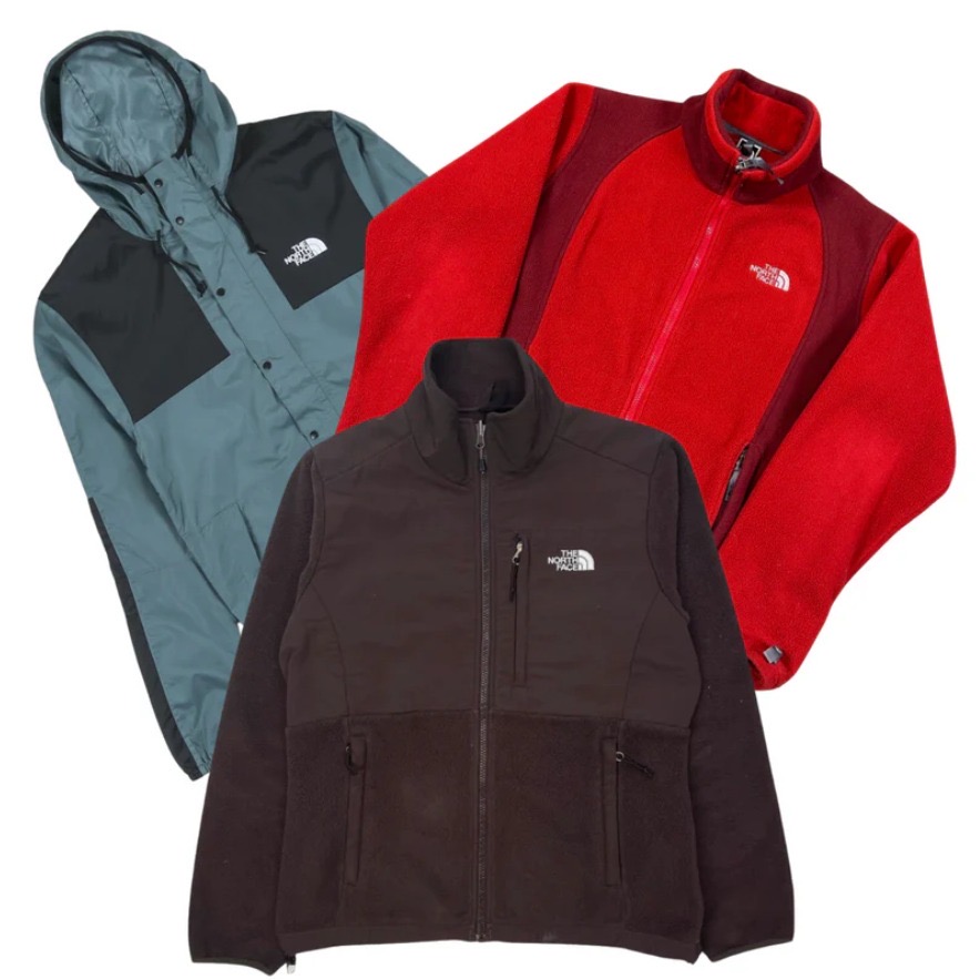 NORTHFACE FLEECE UND JACKET MIX 30 Stk