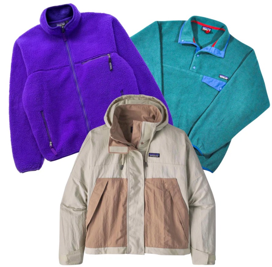 PATAGONIA FLEECE AND JACKET MIX