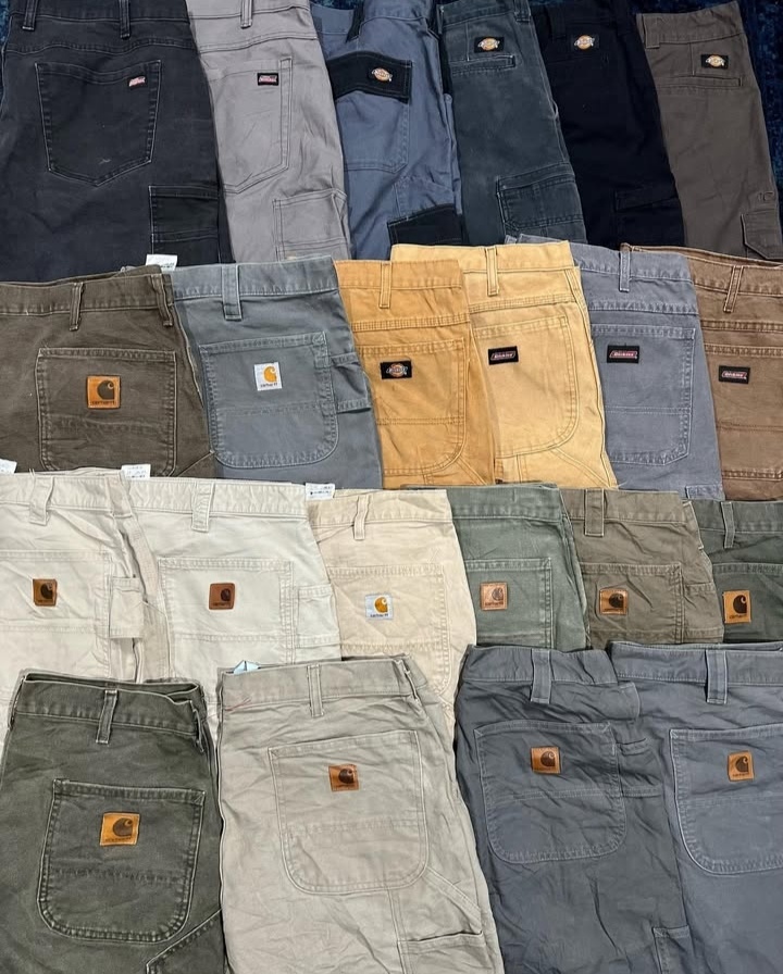 Carhartt und Dickies Shorts | 100 Stück