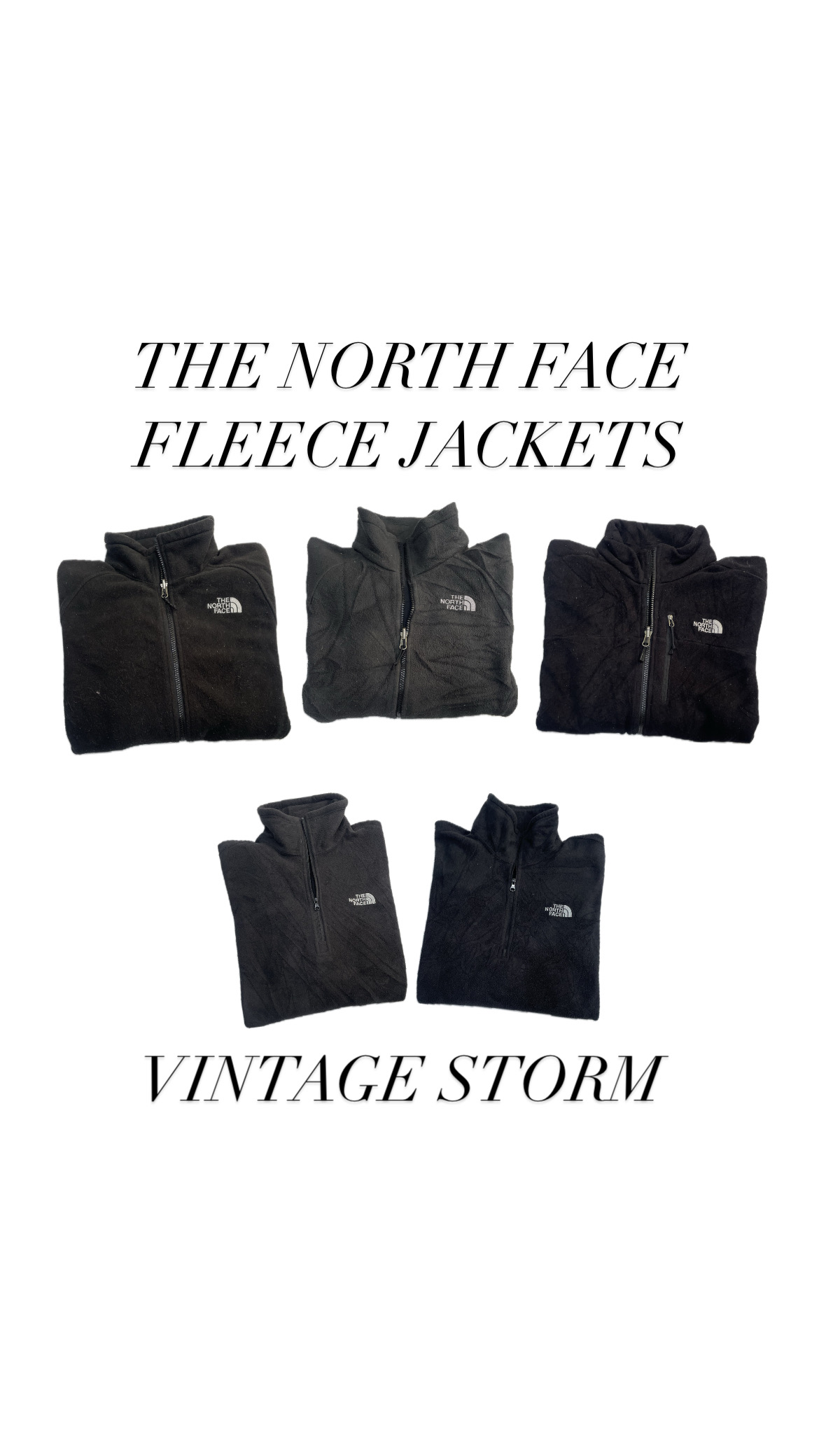 Die Fleece-Jacken von The North Face