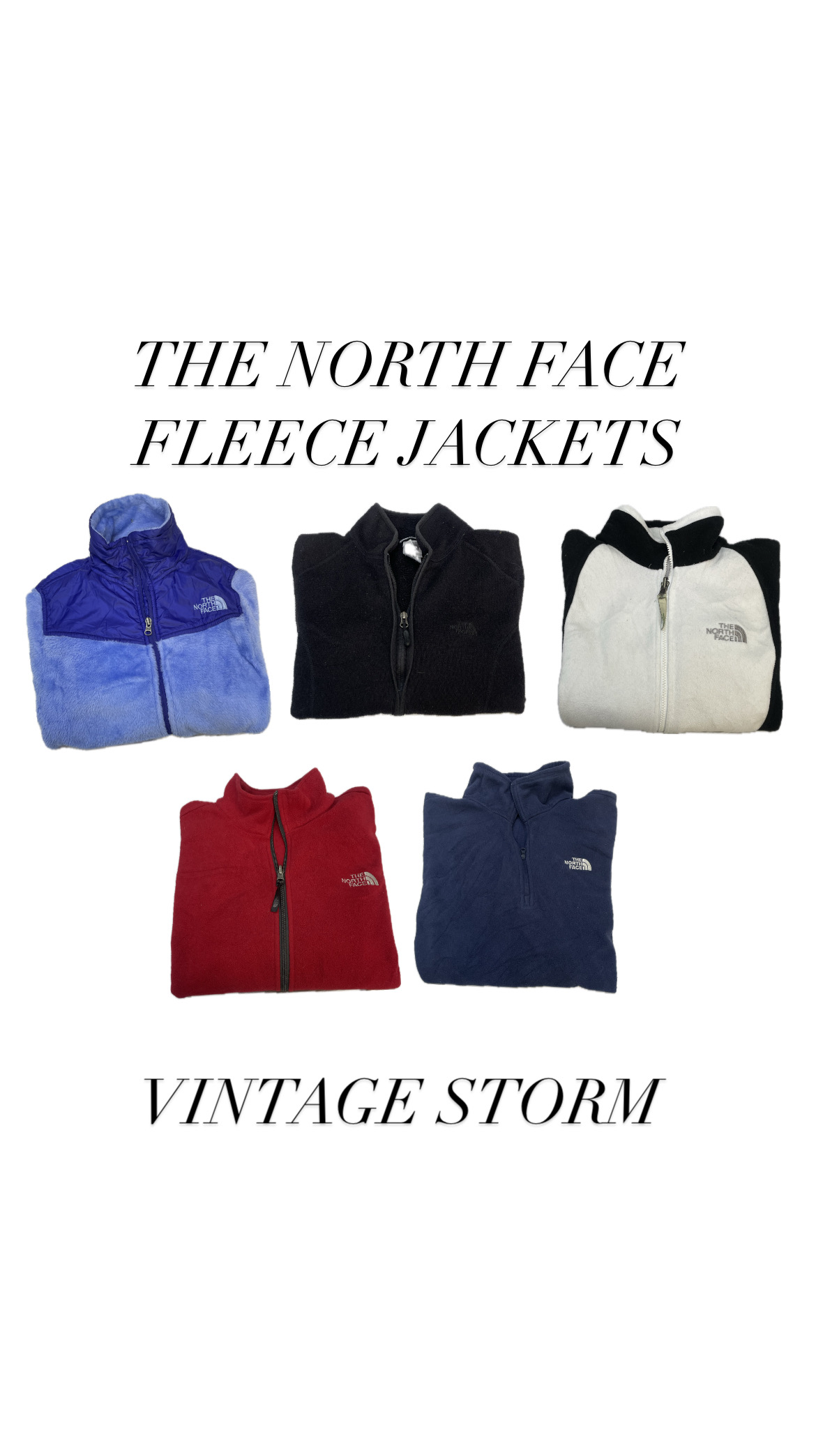 Die Fleecejacken von The North Face