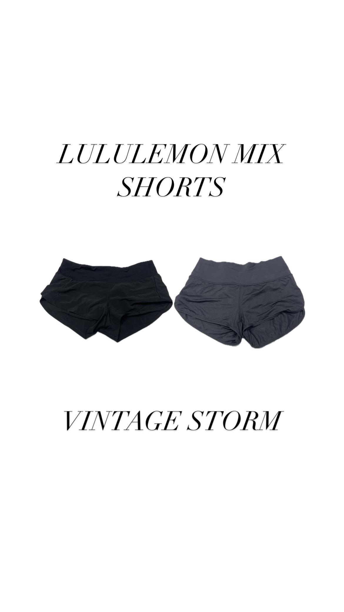 Lululemon Mix Shorts