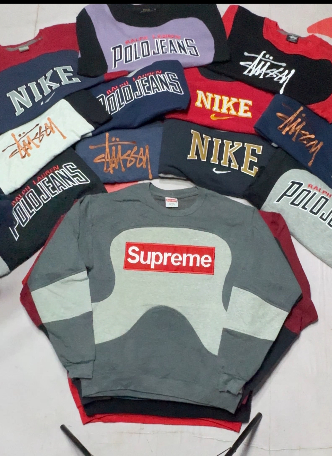 Supreme Rework Style Sweatshirts