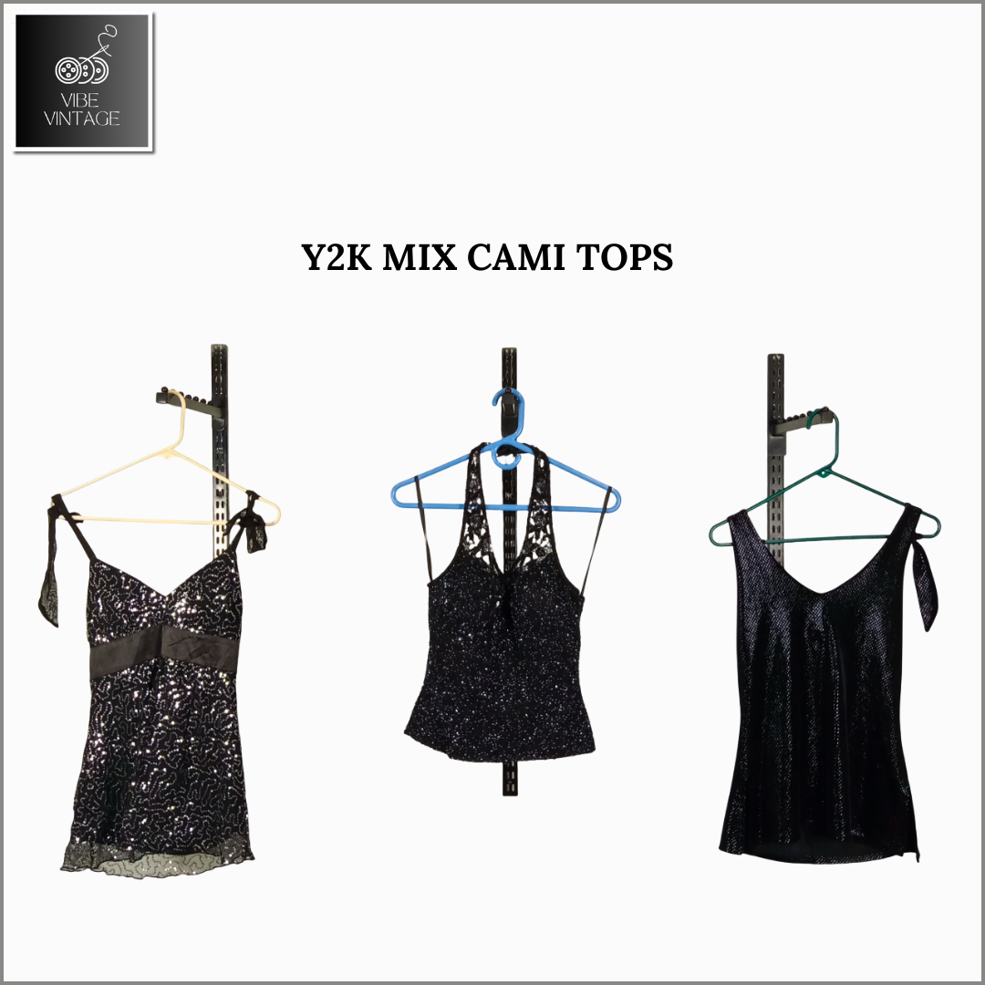 Y2K MIX CAMI TOPS - 10 STÜCK