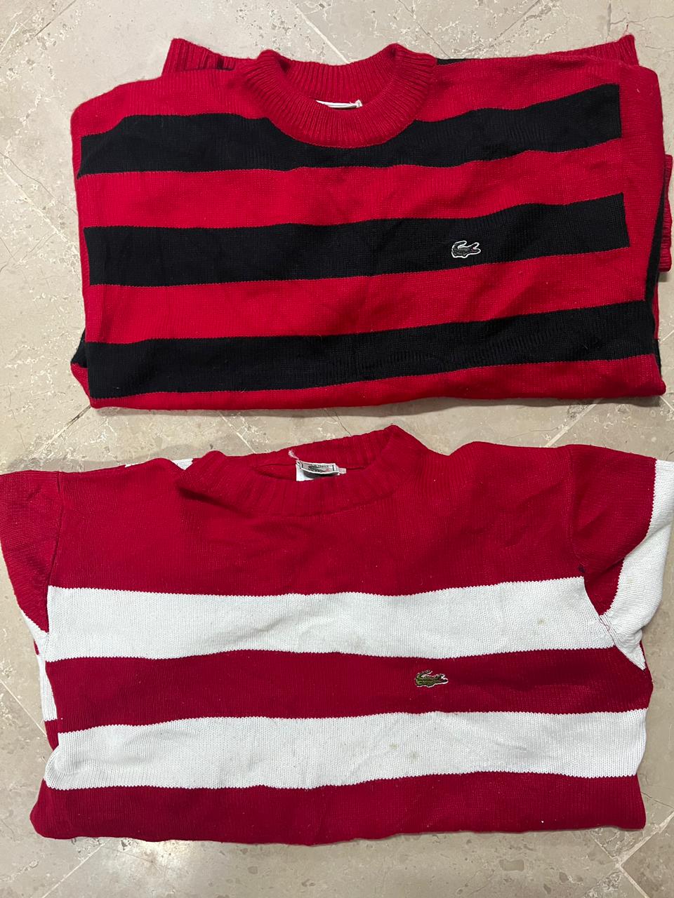 Lacoste Mélange de Pulls / 25 Pièces