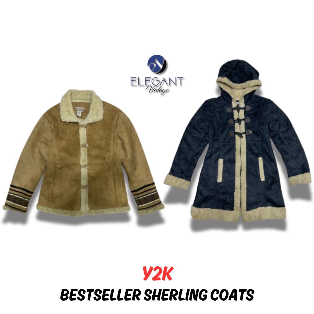 Y2K Bestseller Sherling Coats - 08 pieces - EV0027