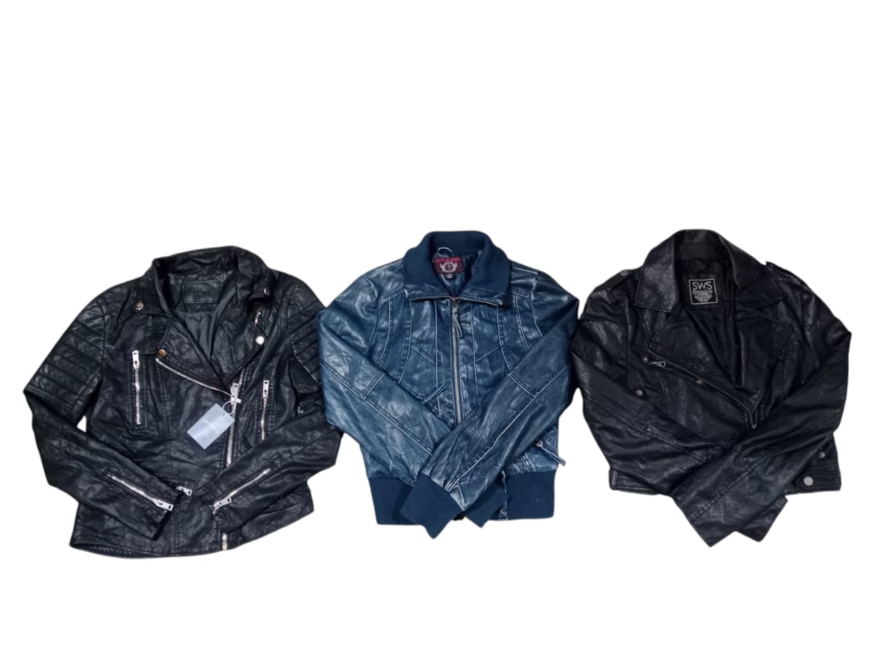 90s Leather Bomber jacket  mix - 13 pcs - jan27/25