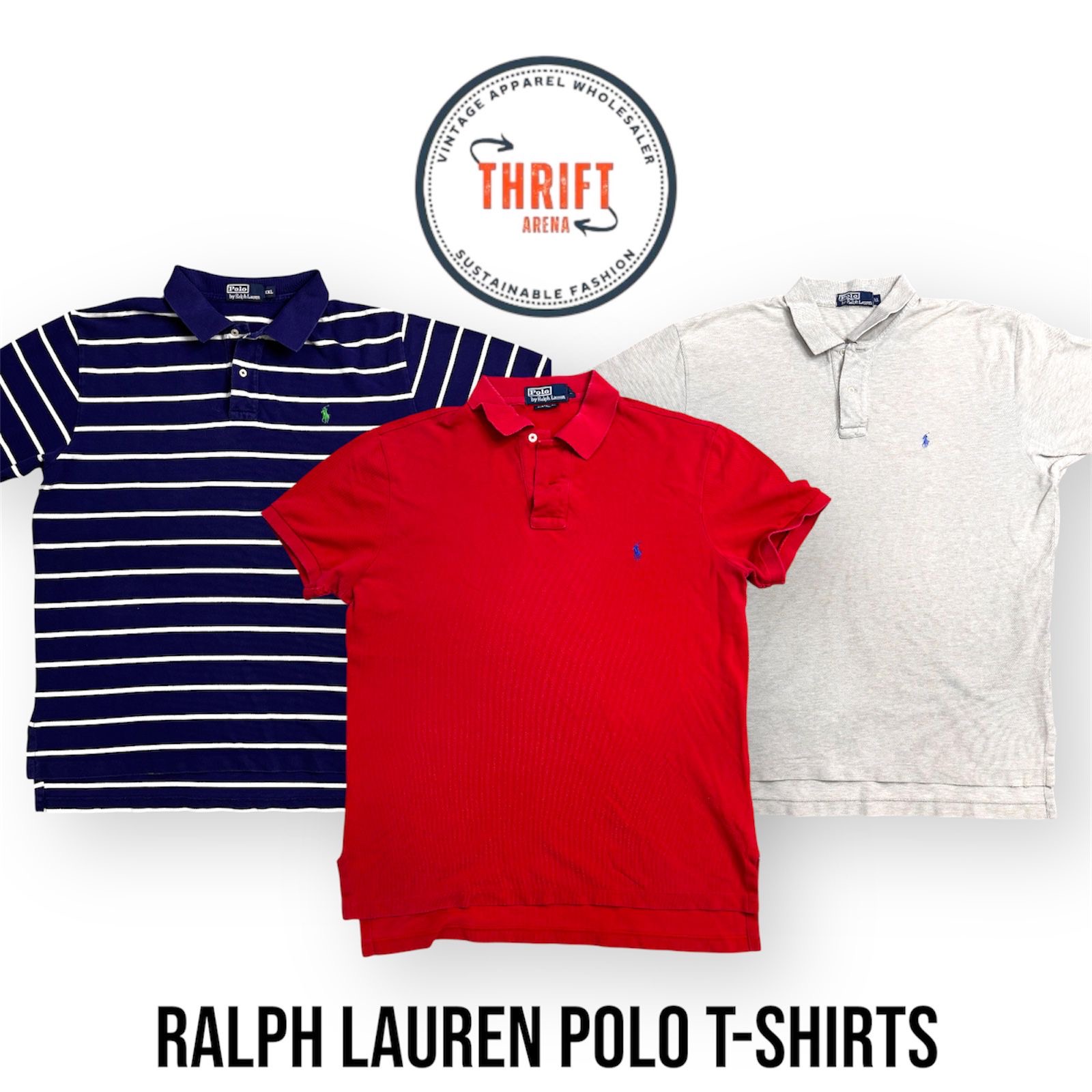 #VV733 Ralph Lauren Polo T-Shirts 20 Stück