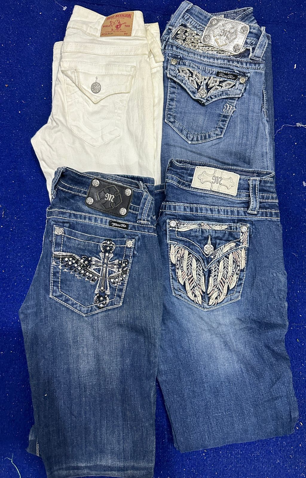 Miss me and true religion jeans 60 pieces