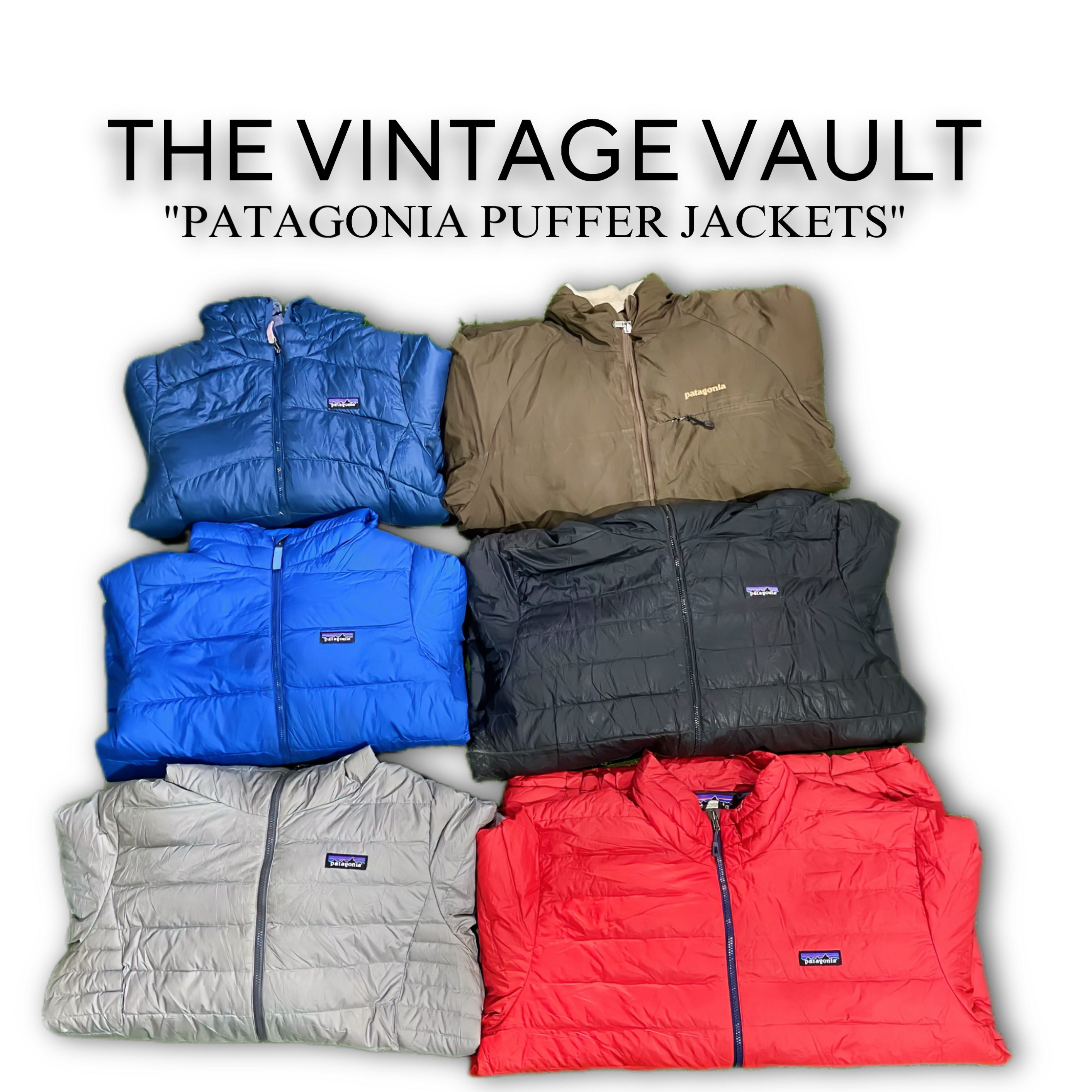 Patagonia Puffer Jackets - 10 pcs