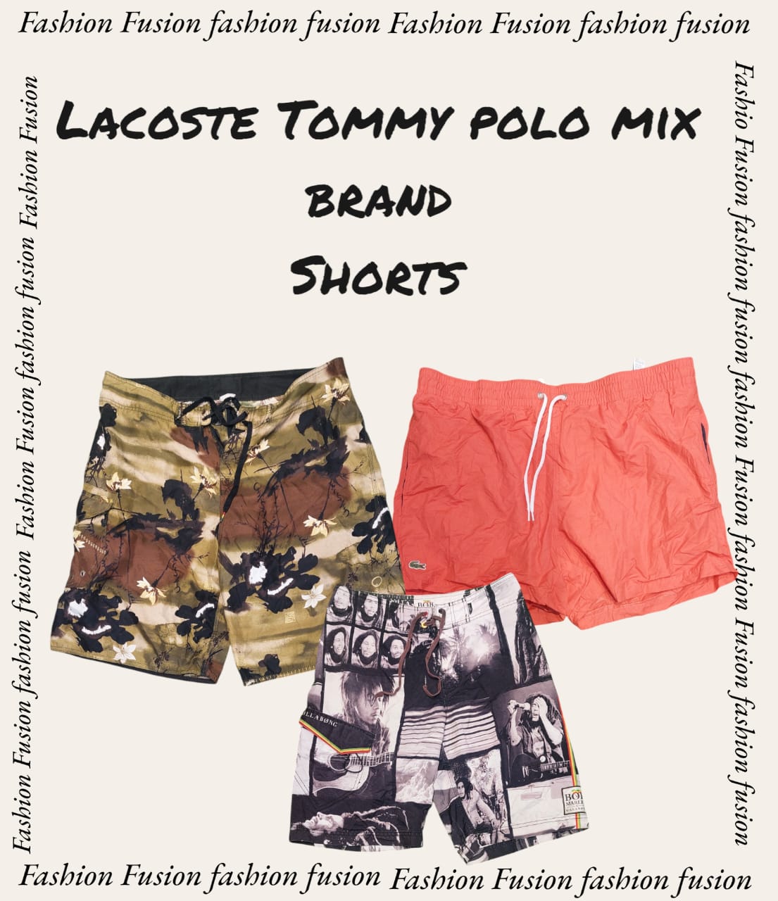 Lacoste, Tommy, Polo y otros shorts (FF-472)