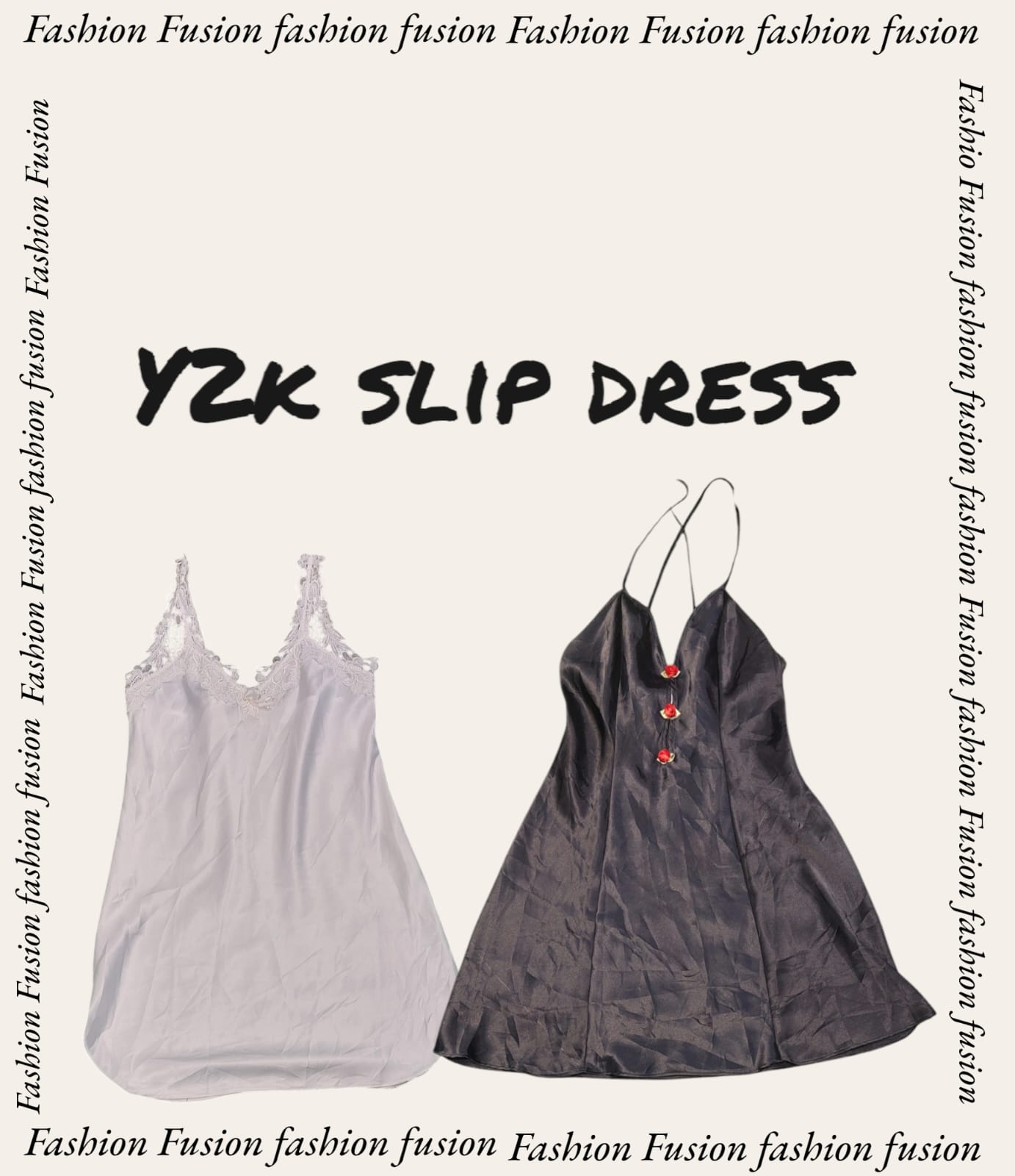 Y2k slip dress (FF-483)