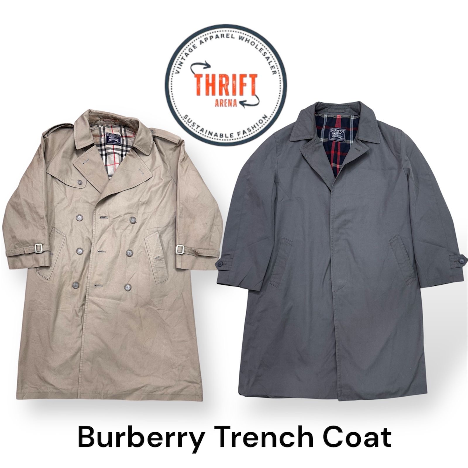 #VV743 Burberry Trench Coat 10PCs