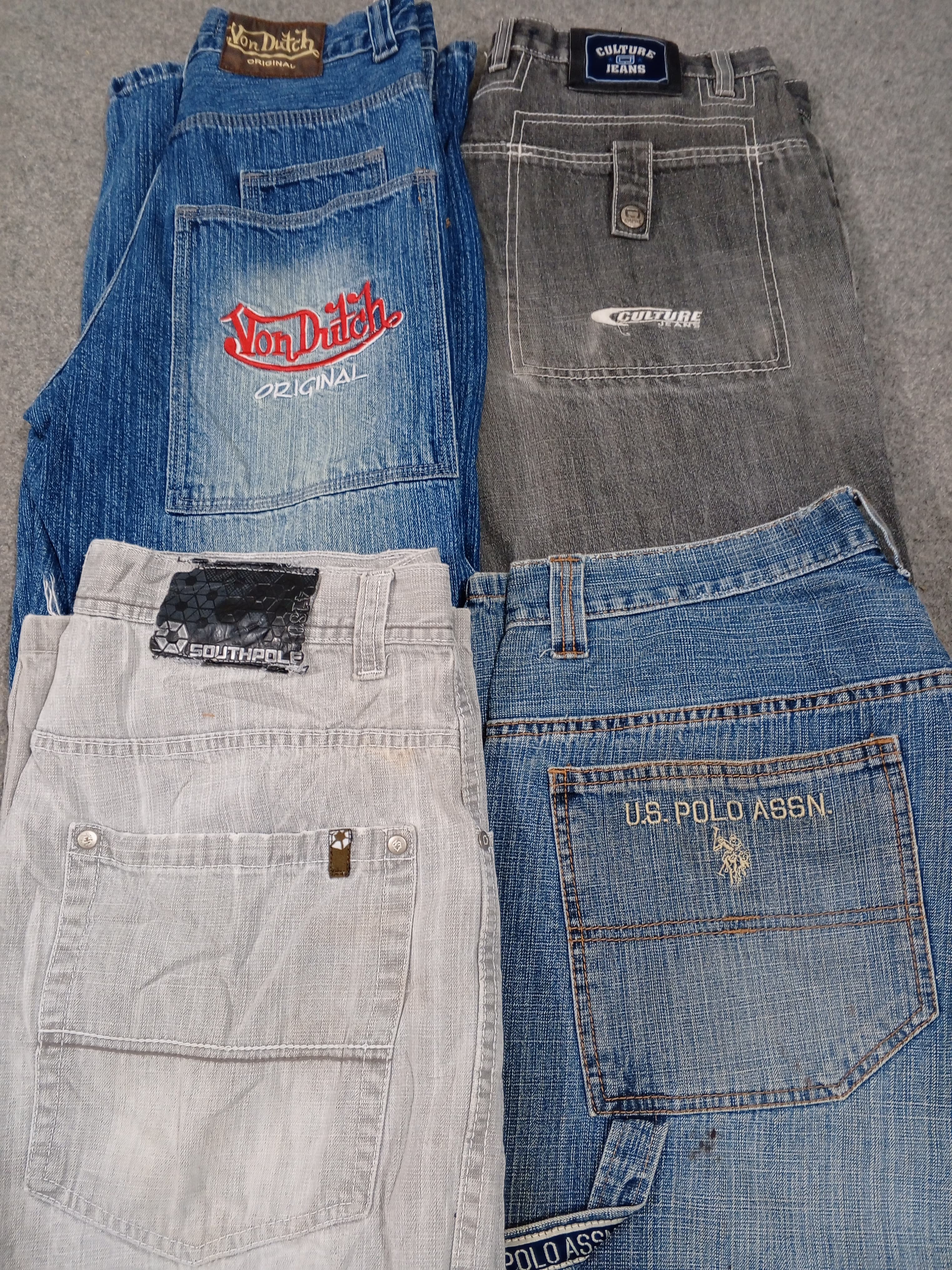 #551 Herren Baggy Hiphop Jeans -15