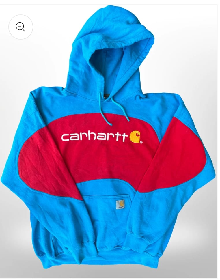 Rework Style Carhartt pull over hoodie