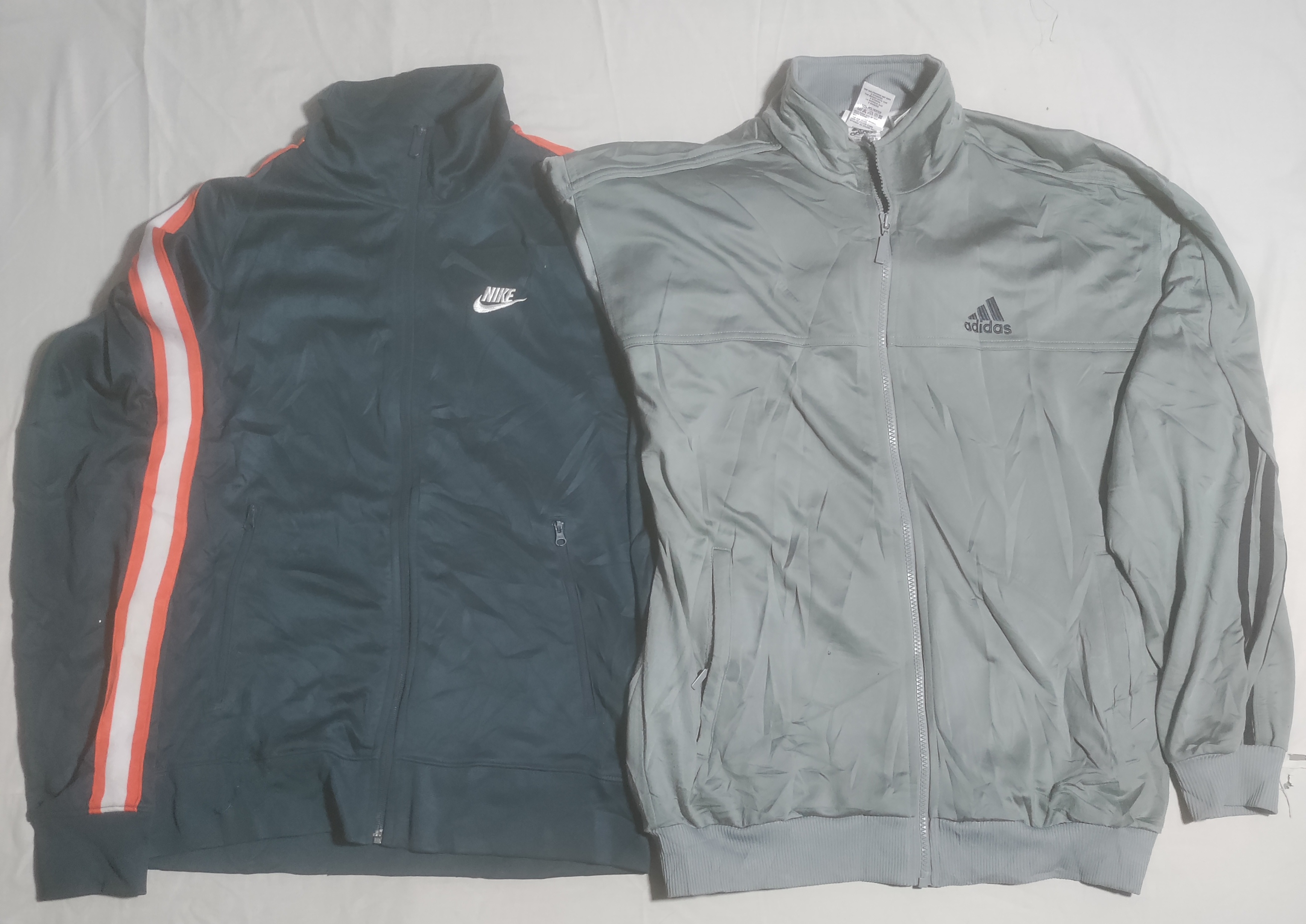 Nike & adidas track jackets 12pcs