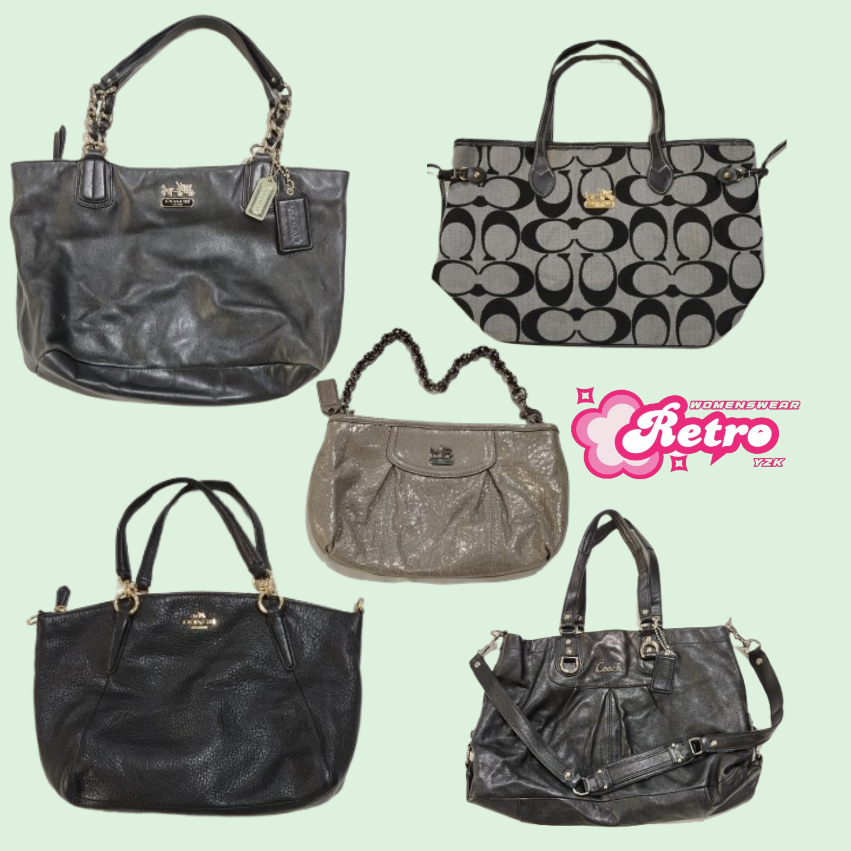 Rétro Luxe : Sacs Coach Y2K (Fév-006)