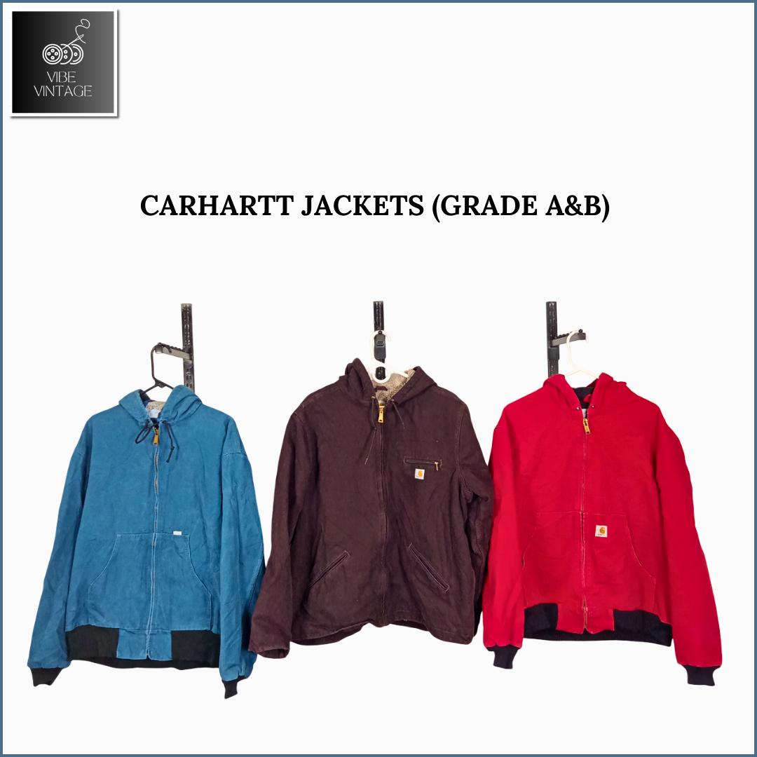 CARHARTT JACKEN (A & B GRADE) - 08 STÜCK