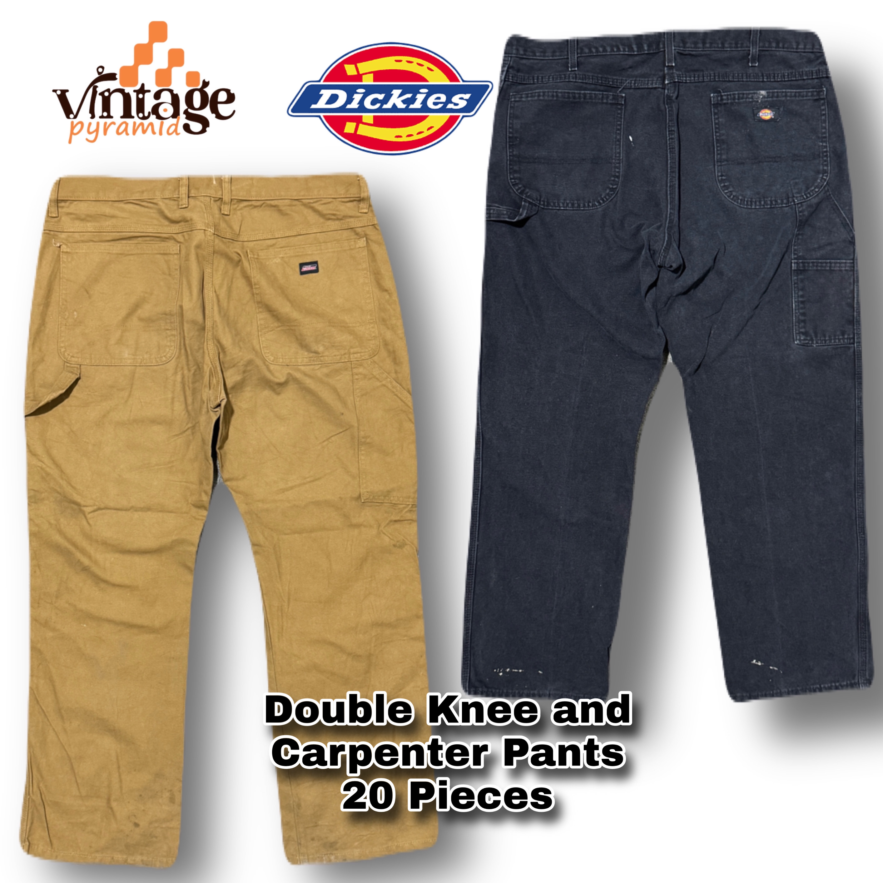 VP014 Pantalon double genoux et pantalon de charpentier Dickies