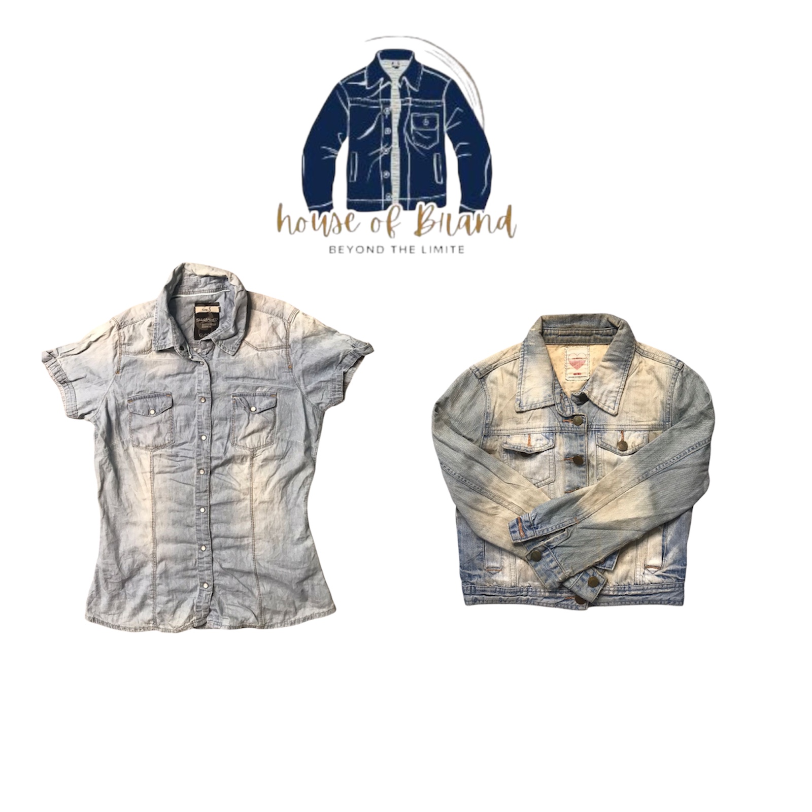 Y2k women denim jackets