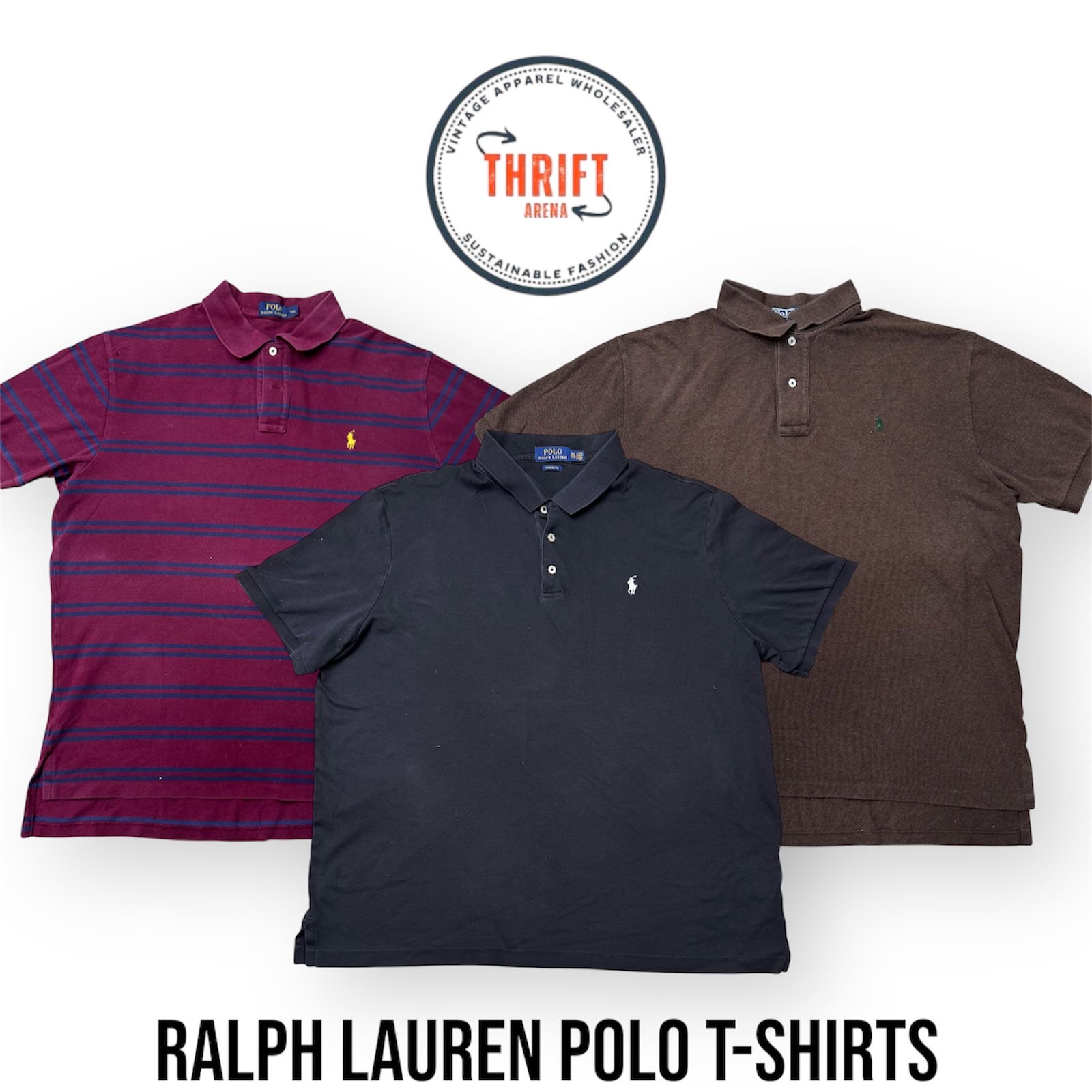 #VV749 Ralph Lauren Polo T-shirts 13 pièces