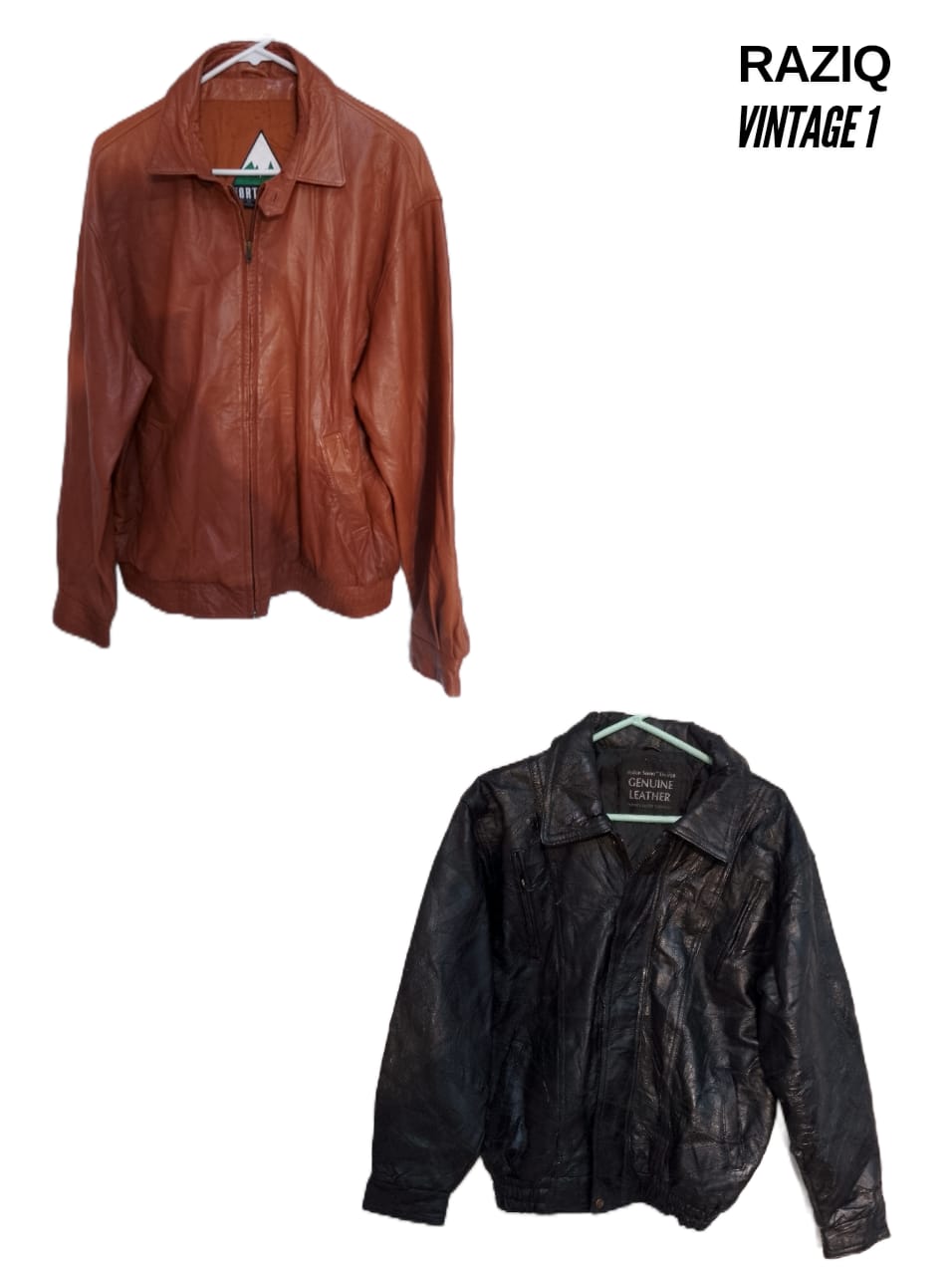 Leather Bomber jackets