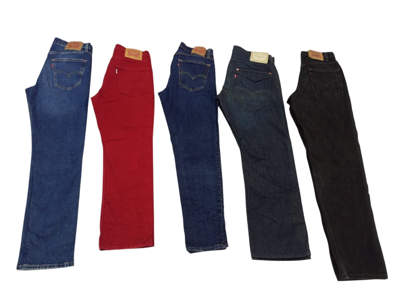 Jeans Vintage Levis Mix Code - 35 pièces