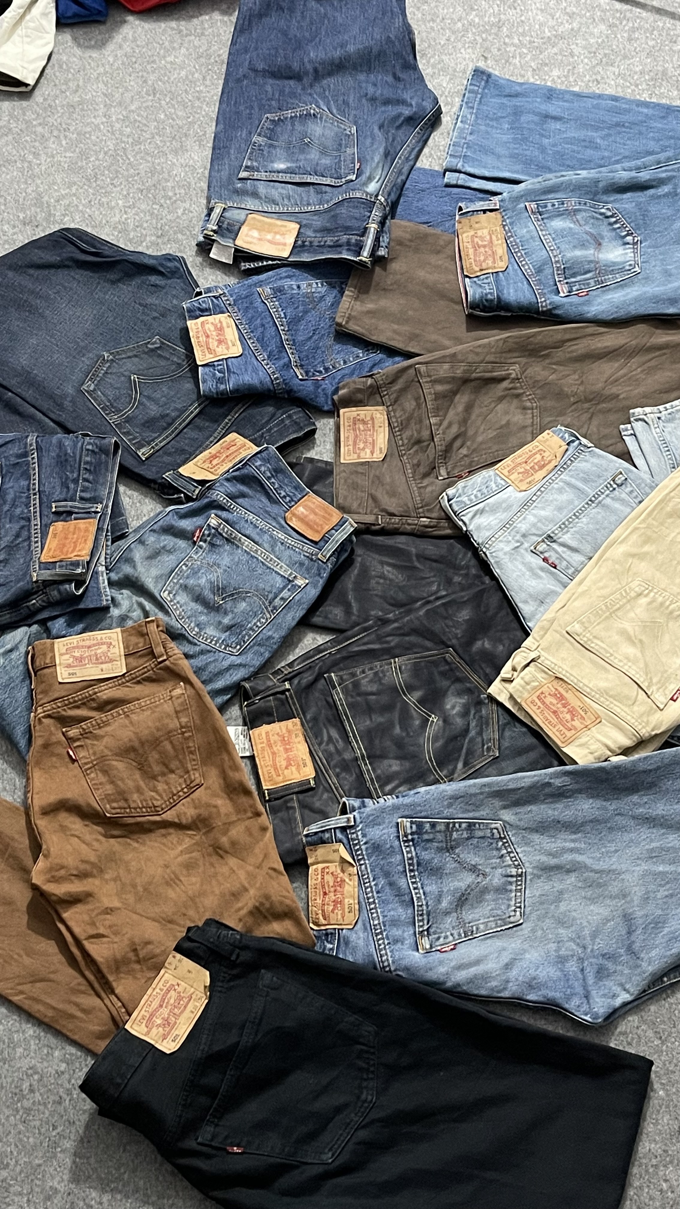 calças levis mix números 30 pcs