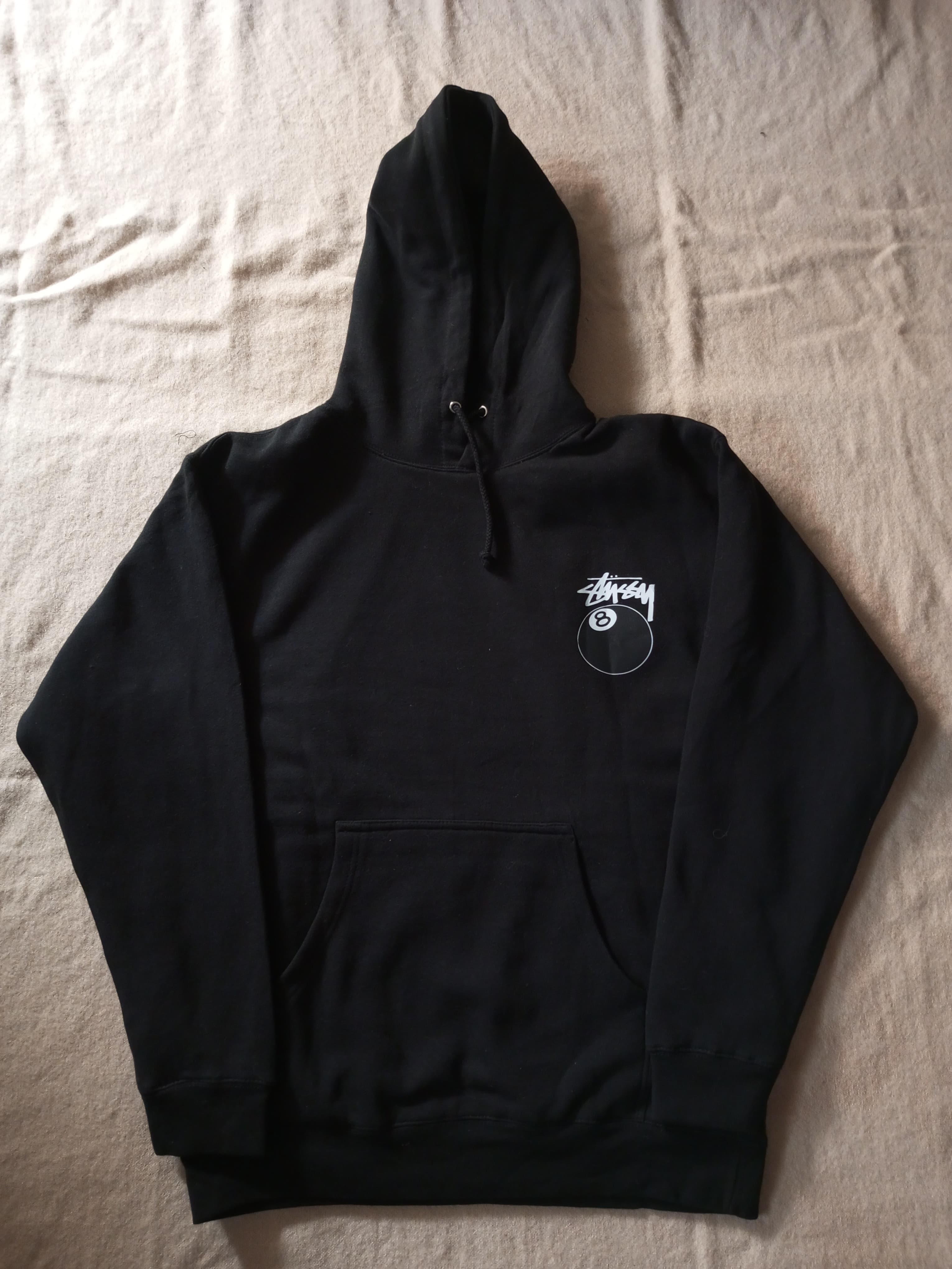Stussy Rework Style Nera 8 Ball felpe con cappuccio 20 pz 422025