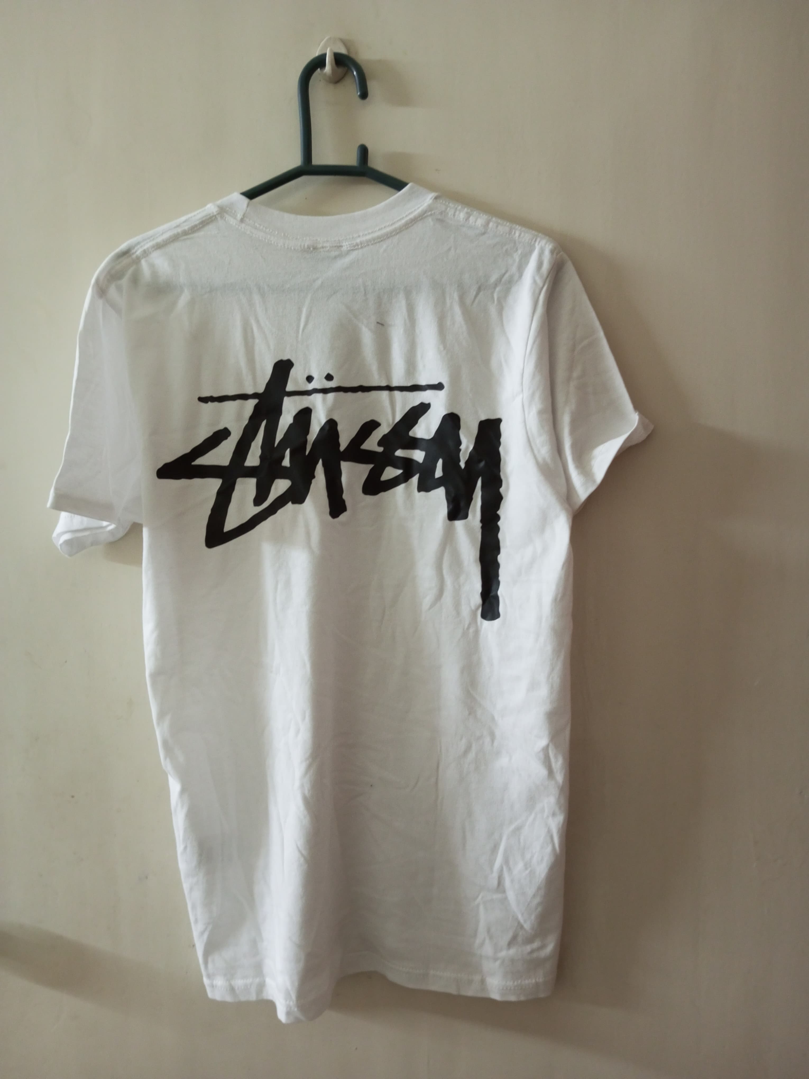 Stussy Rework Style magliette bianche con firma 20 pz 422025
