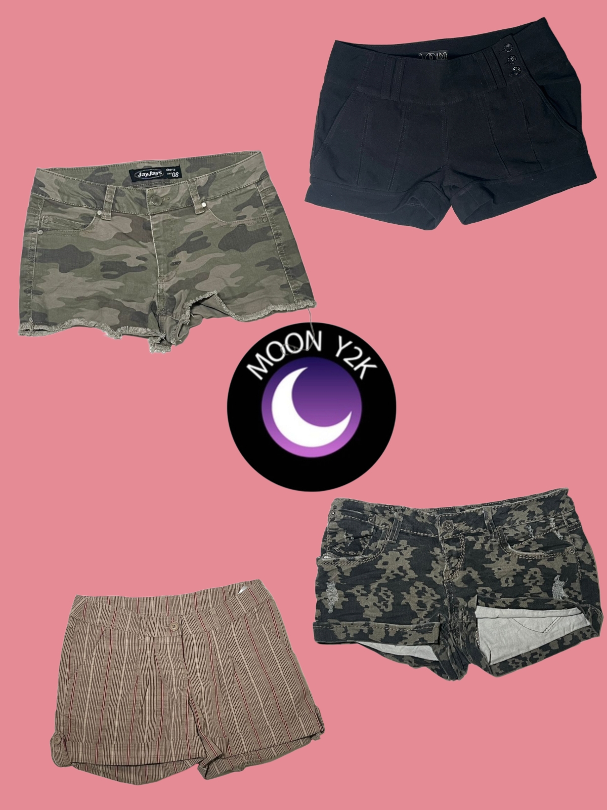 Y2k Lowrise Shorts (M-20)