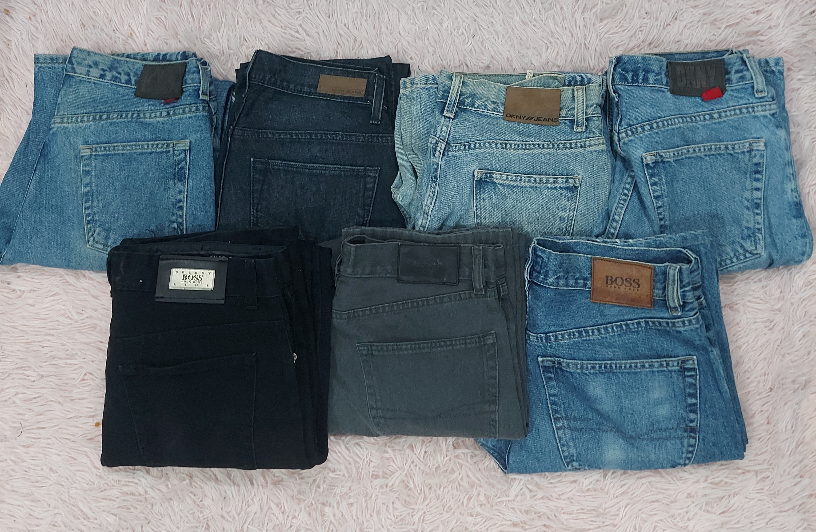 Hugo Boss & DKNY Jeans 7 Pcs