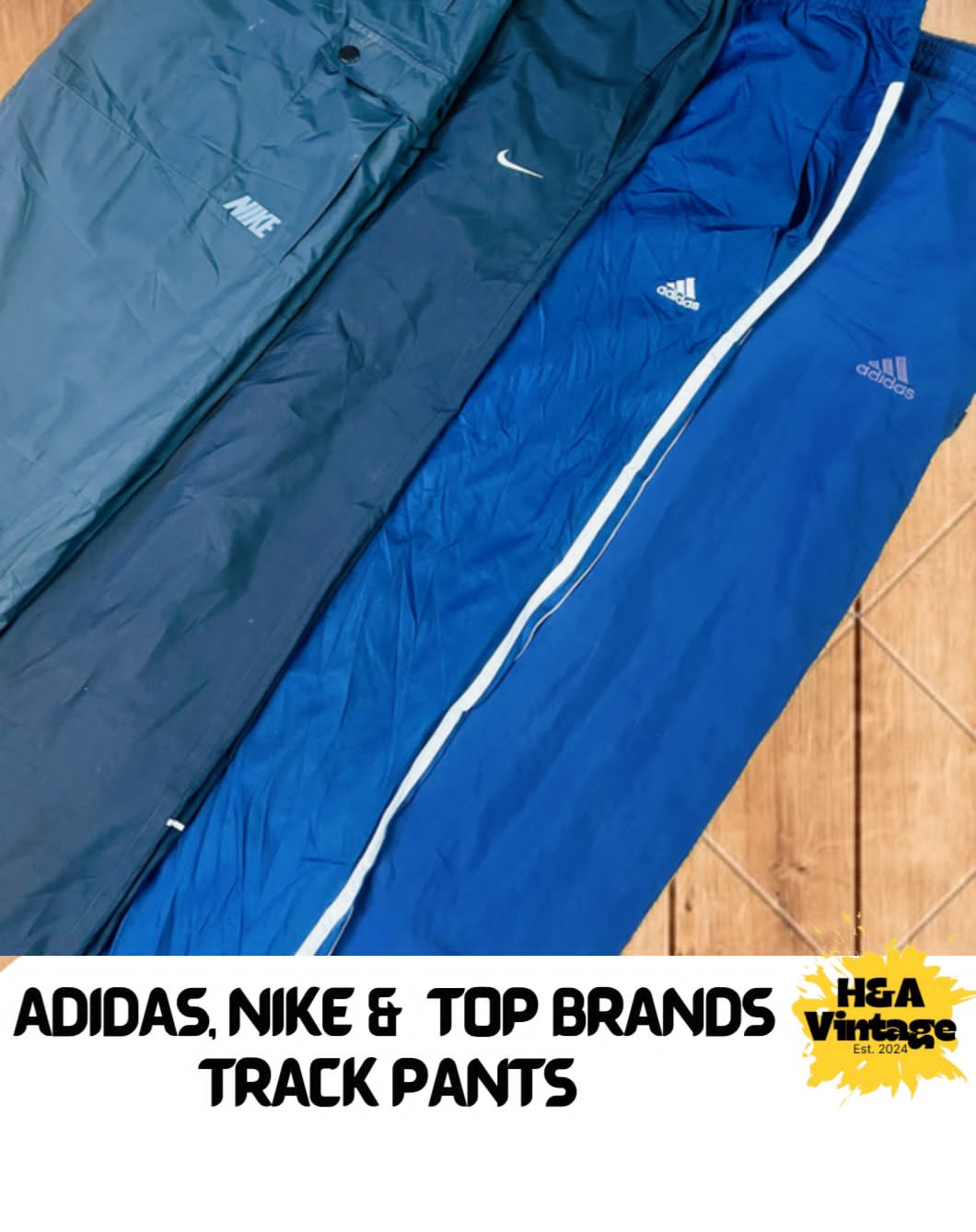 Nike Adidas Track Pants