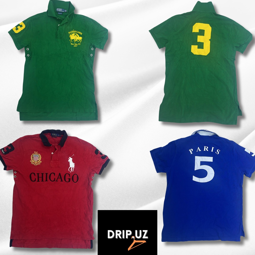 Ralph Lauren Country, Big Pony And Rugby Premium Polo Mix Bundle K0602/R10