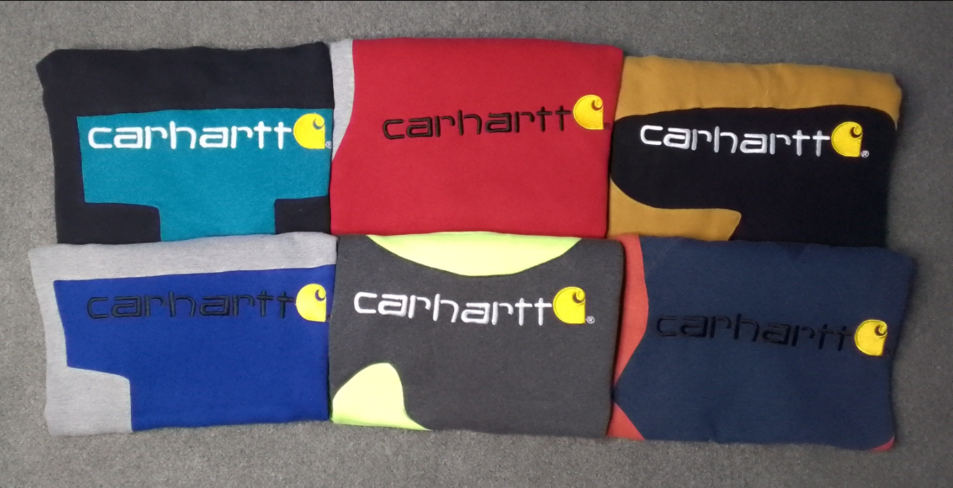 carhartt rework style sweatshirt 30 pcs