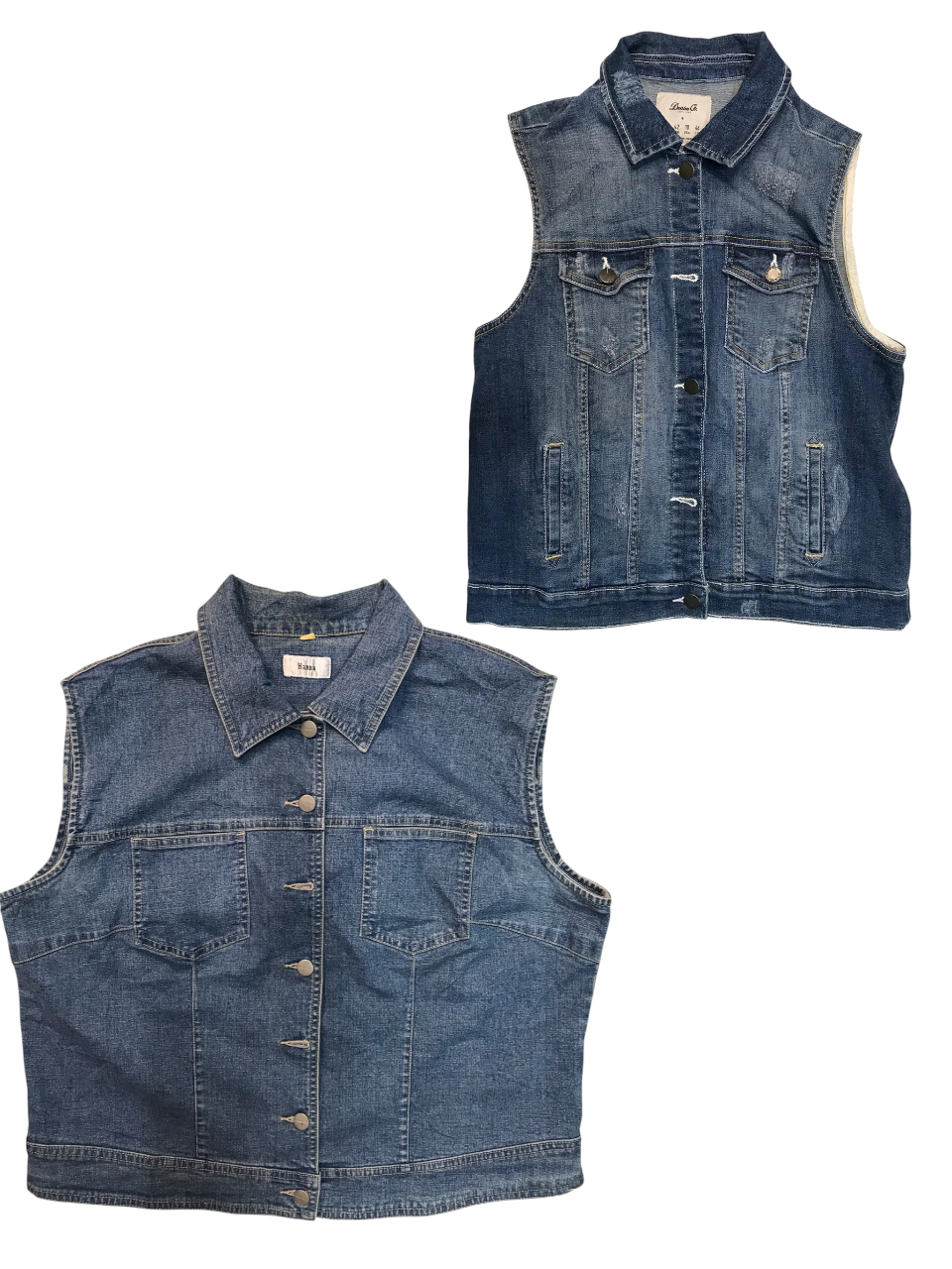 Denim vest 20 pcs