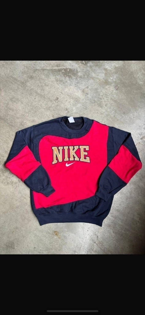 Rework  Style Nike Sweatshirt.