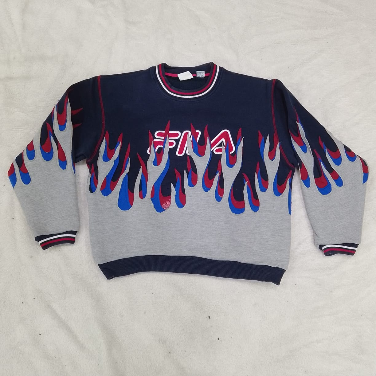 CR3523 Upcycled Flame Sweatshirts - 15 Pcs