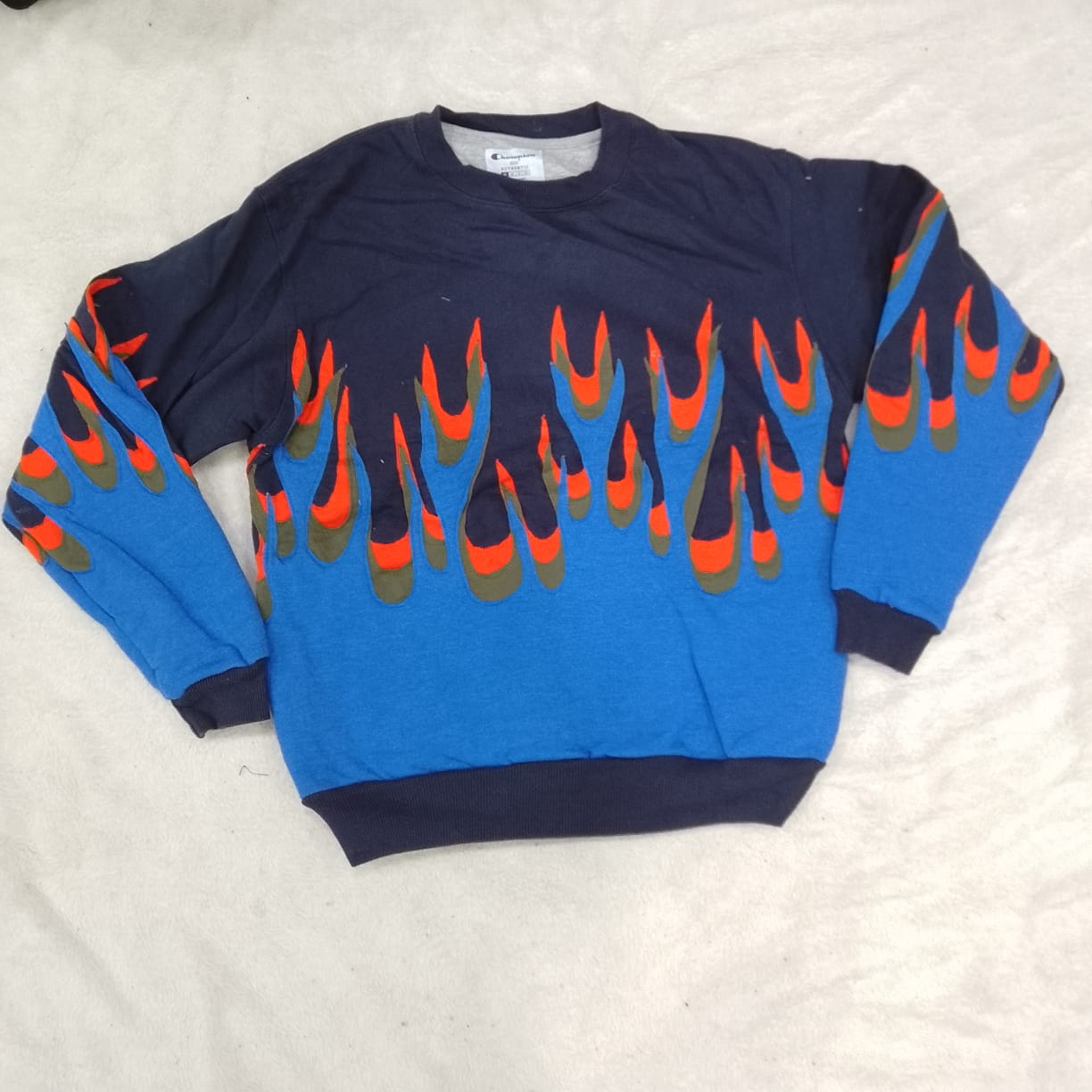 CR3525 Rework Flame Sweatshirts - 10 Pcs