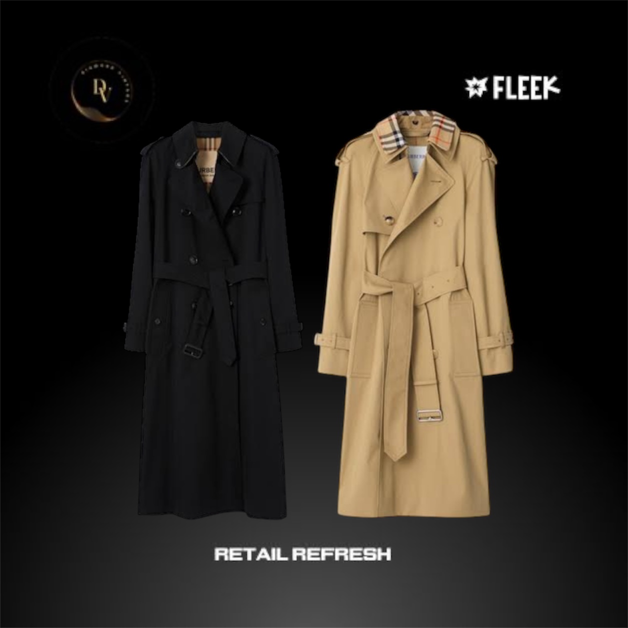 Burberry Trench Coats 14 Piece