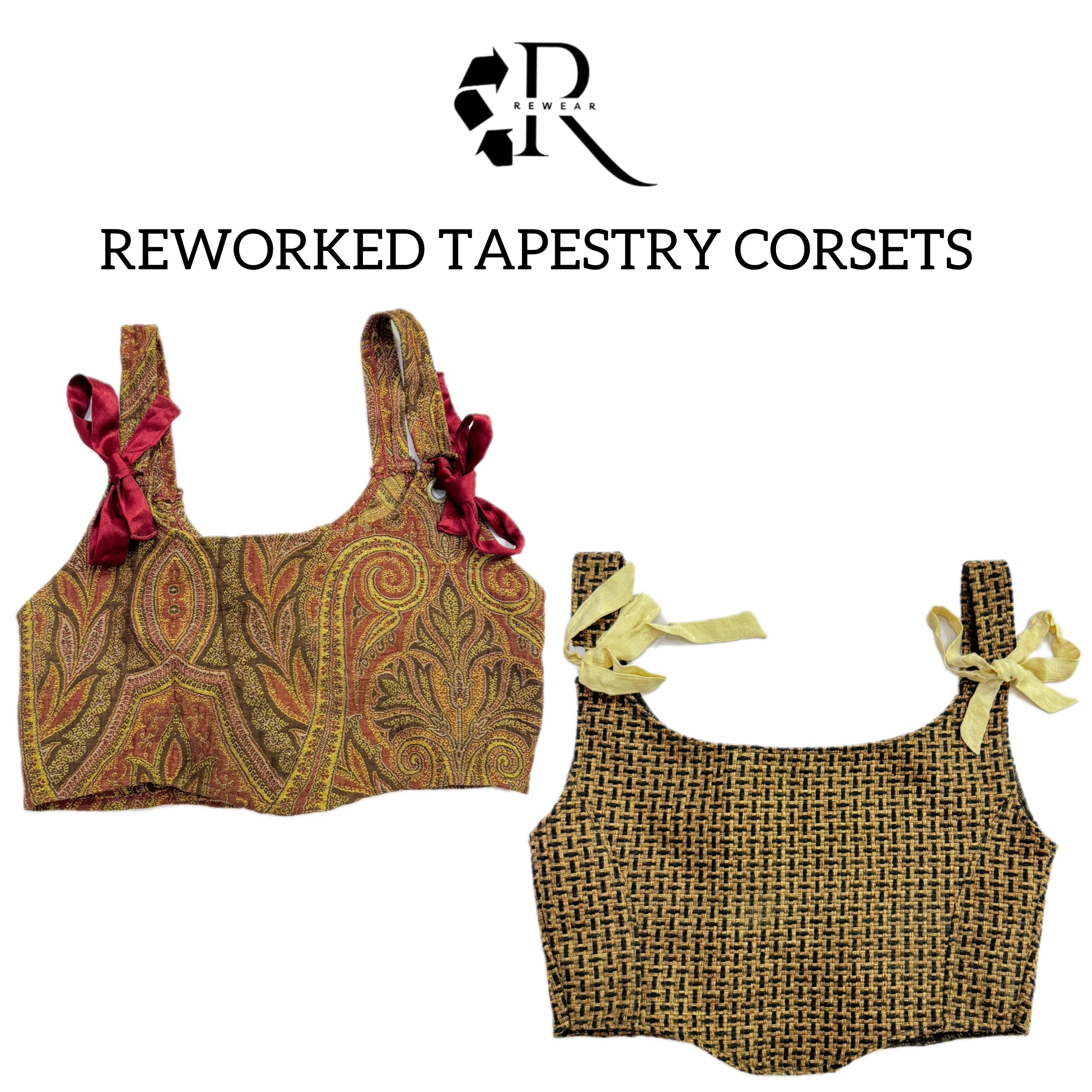 Upcycled TAPESTRY CORSET (100 pcs)