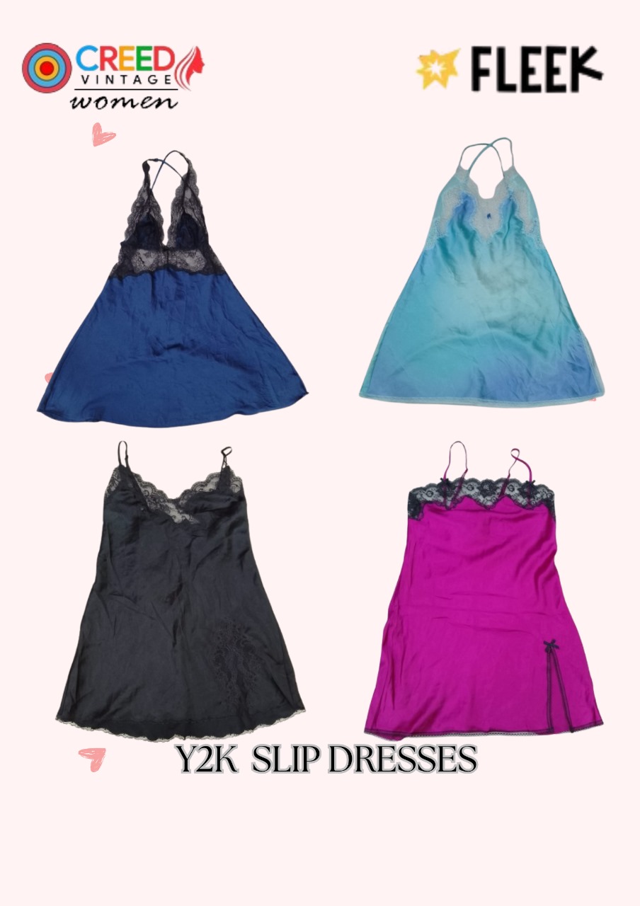 CR3550 Y2K Slip Tops - 10 Pcs